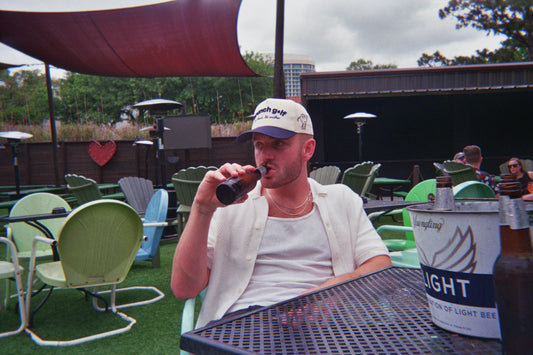 Brunch Golf Cap- Navy