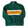 Brunch Golf Quarter Zip- Green