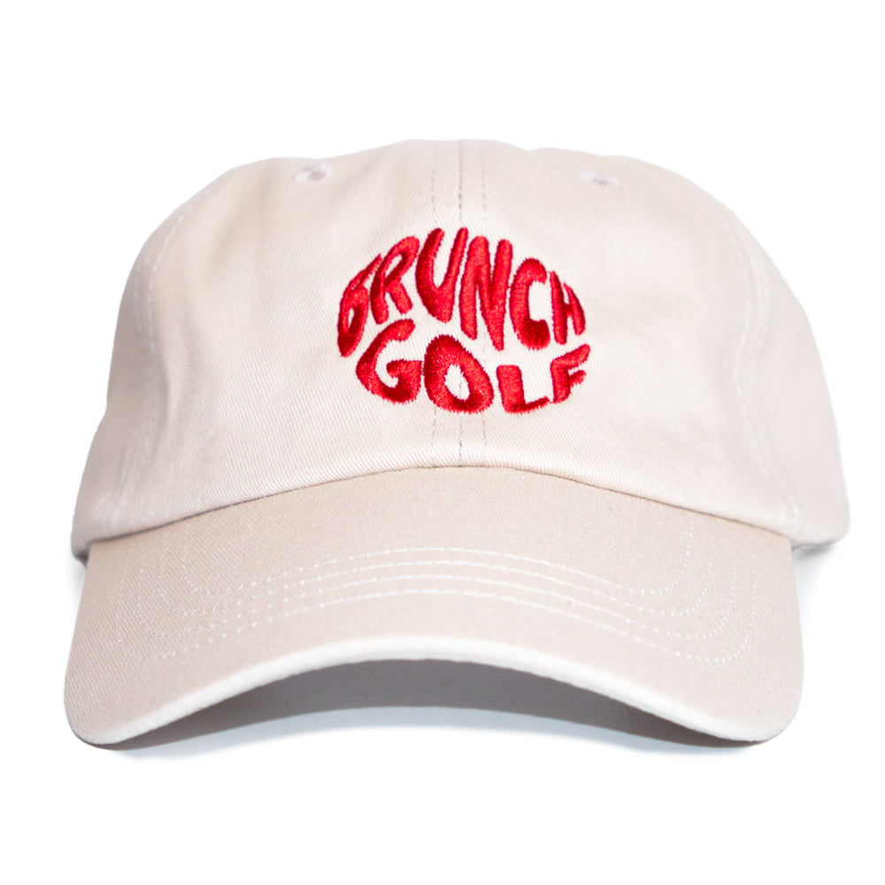 Brunch Dad Hat- Cream